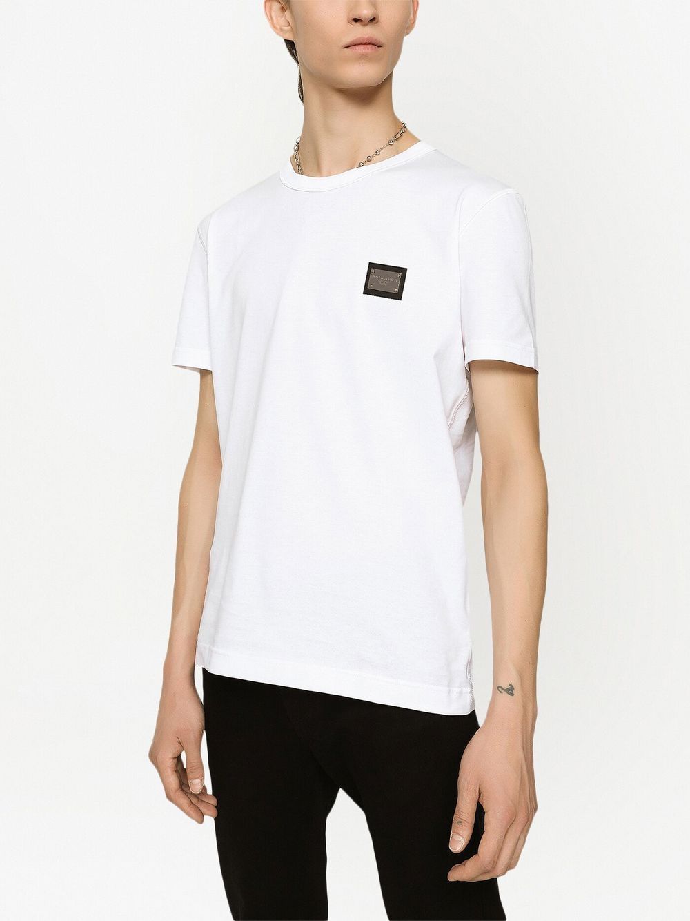 Dolce & Gabbana T-Shirts And Polos White Cotton