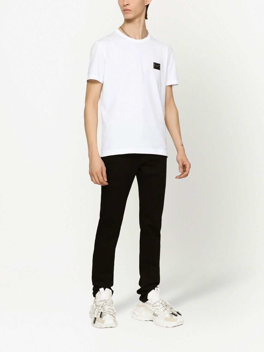 Dolce & Gabbana T-Shirts And Polos White Cotton