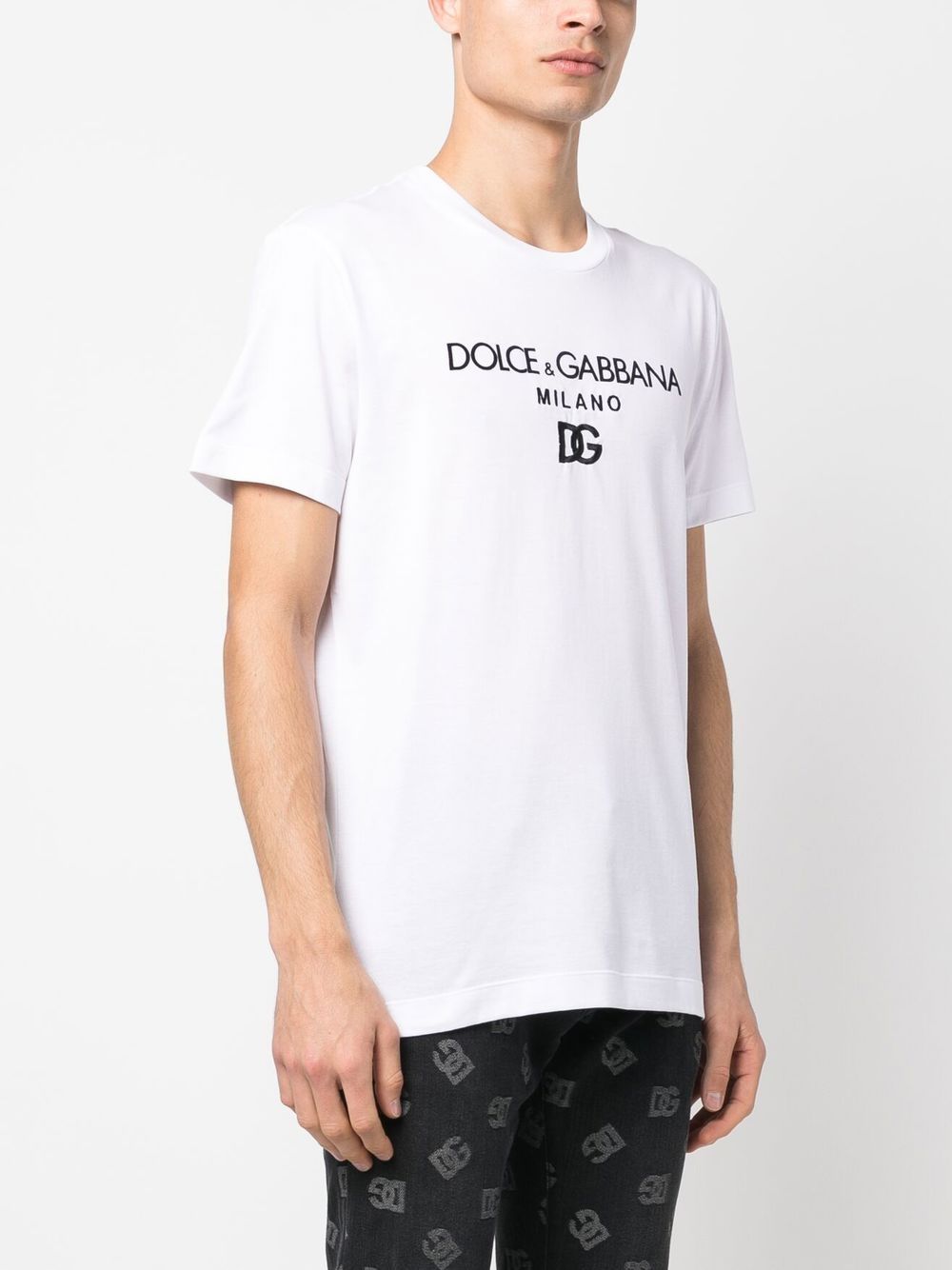 Dolce & Gabbana T-Shirts And Polos White Cotton