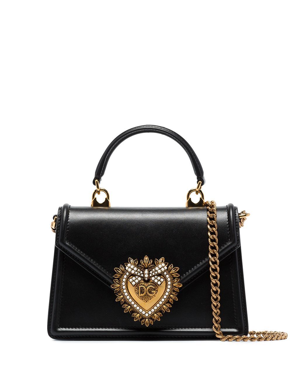 Dolce & Gabbana Bags Black Outer: Lamb Skin Leather