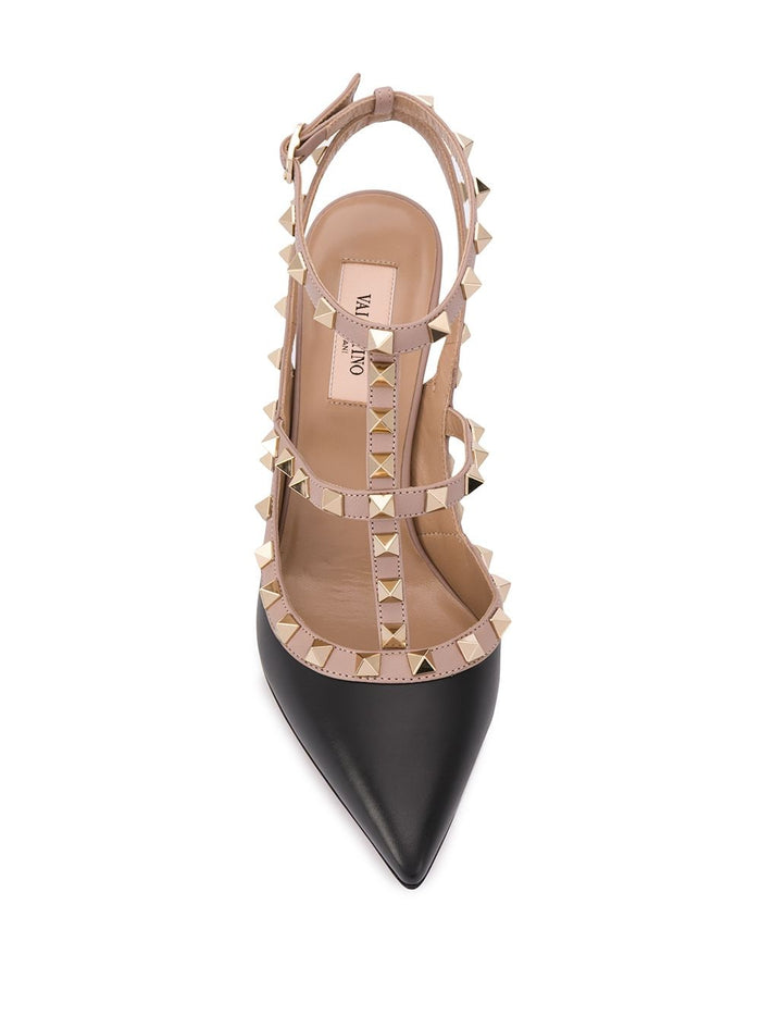 Valentino Garavani With Heel Black Outer: Calfskin