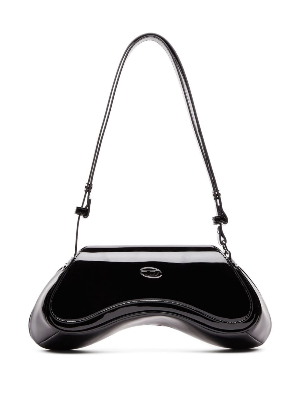 Diesel Bags Black Outer: polyurethane