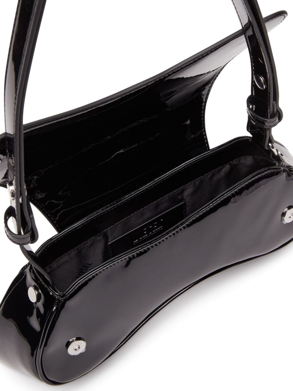 Diesel Bags Black Outer: polyurethane
