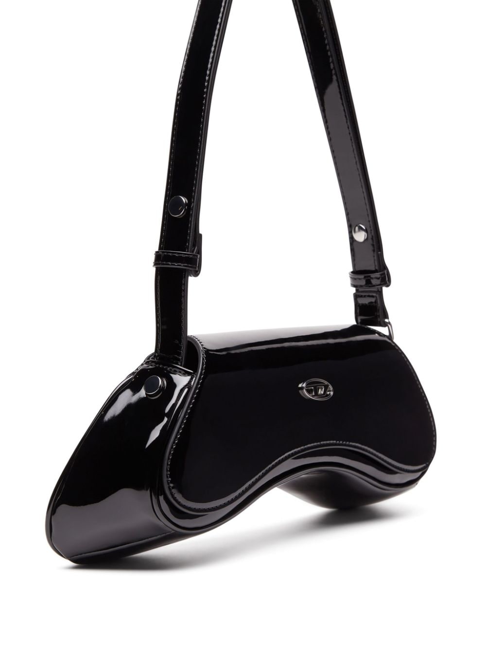 Diesel Bags Black Outer: polyurethane