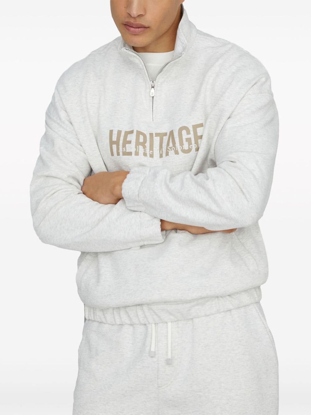 Brunello Cucinelli Sweaters Grigio Chiaro Cotton