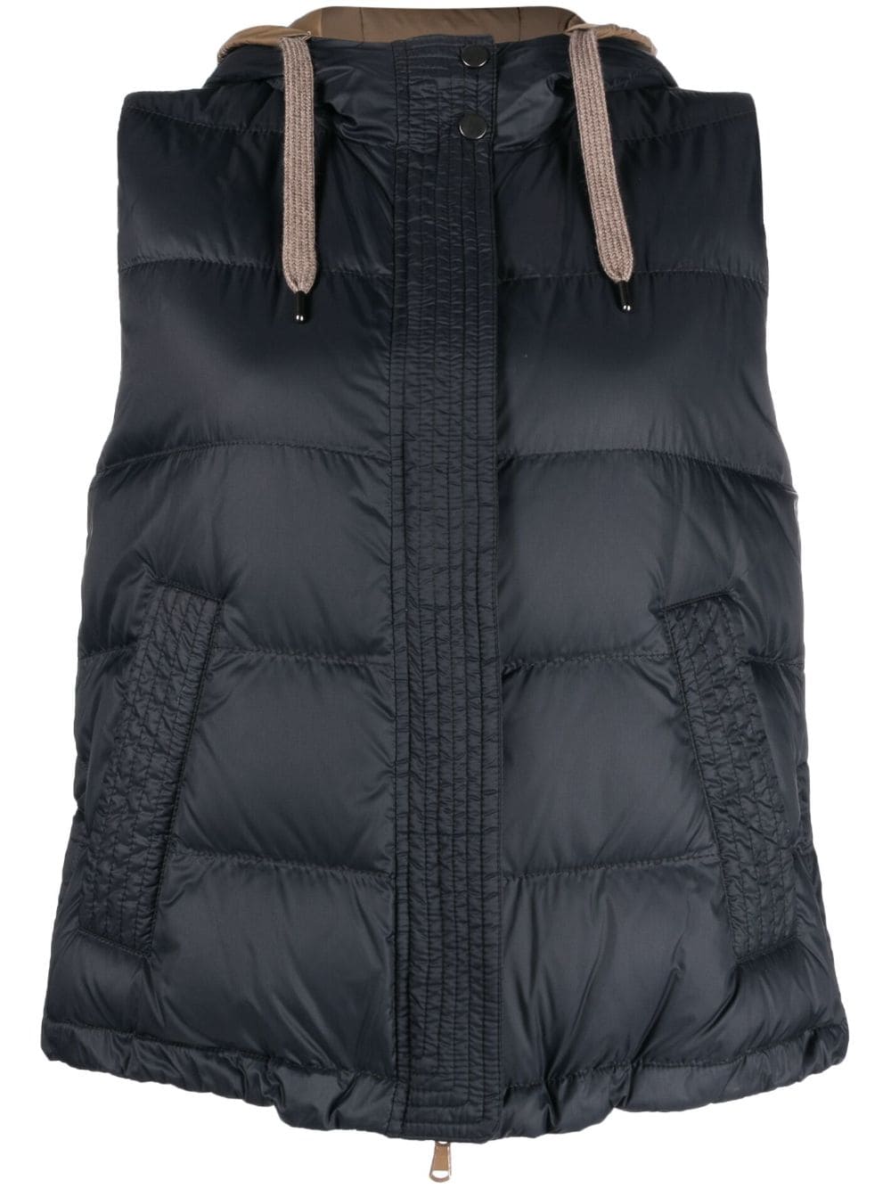 Brunello Cucinelli Jackets Blu Lining: Nylon