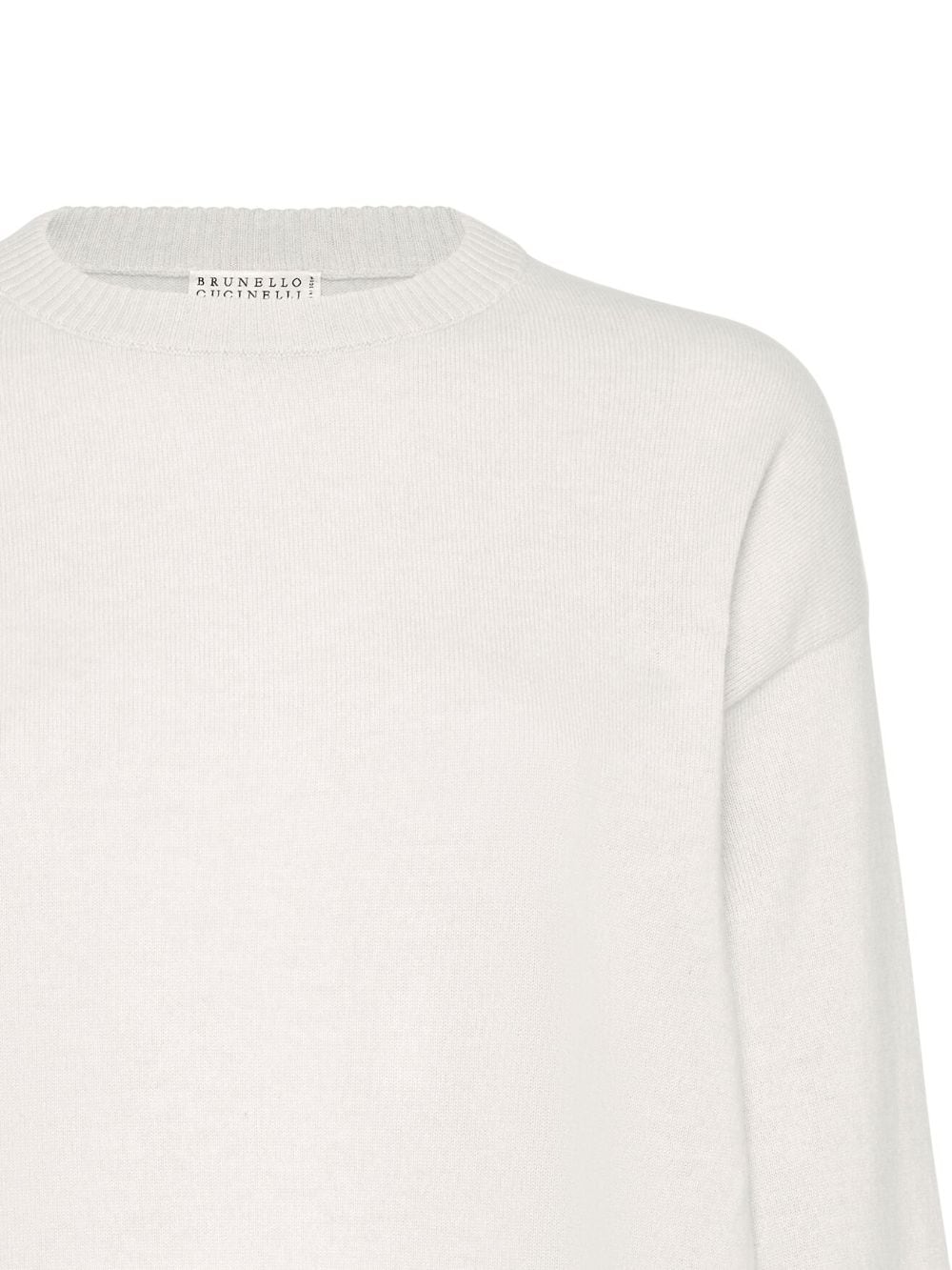 Brunello Cucinelli Sweaters Bianco Cashmere