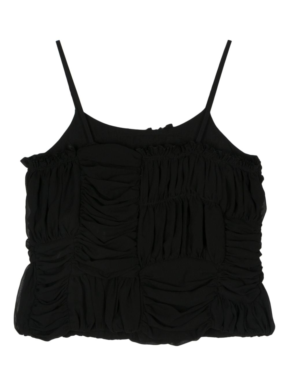 Comme Top Black Polyester