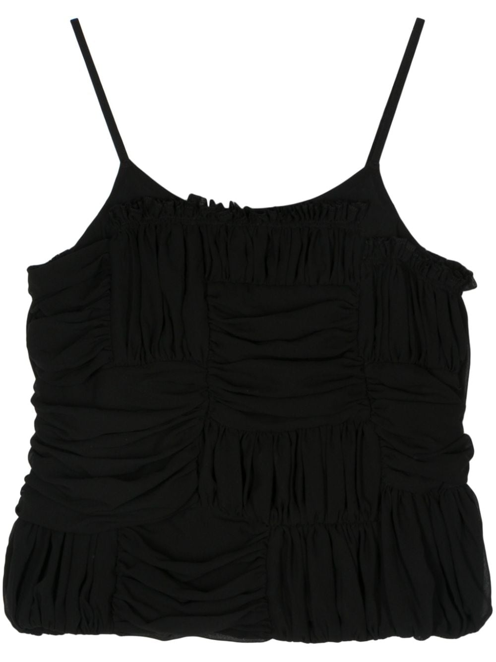 Comme Top Black Polyester