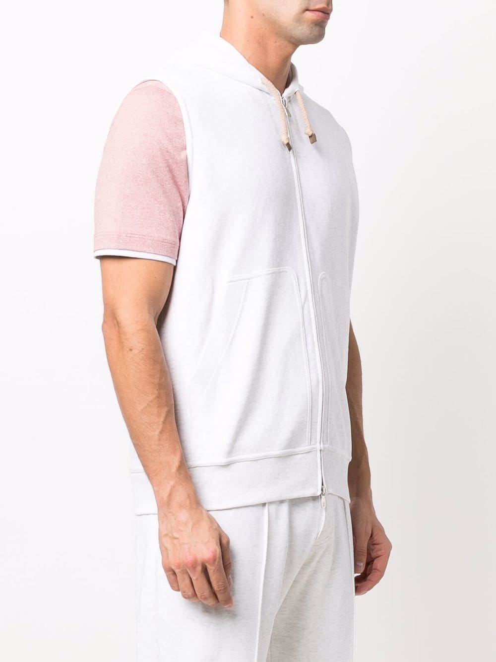 Brunello Cucinelli Sweaters Bianco Cotton