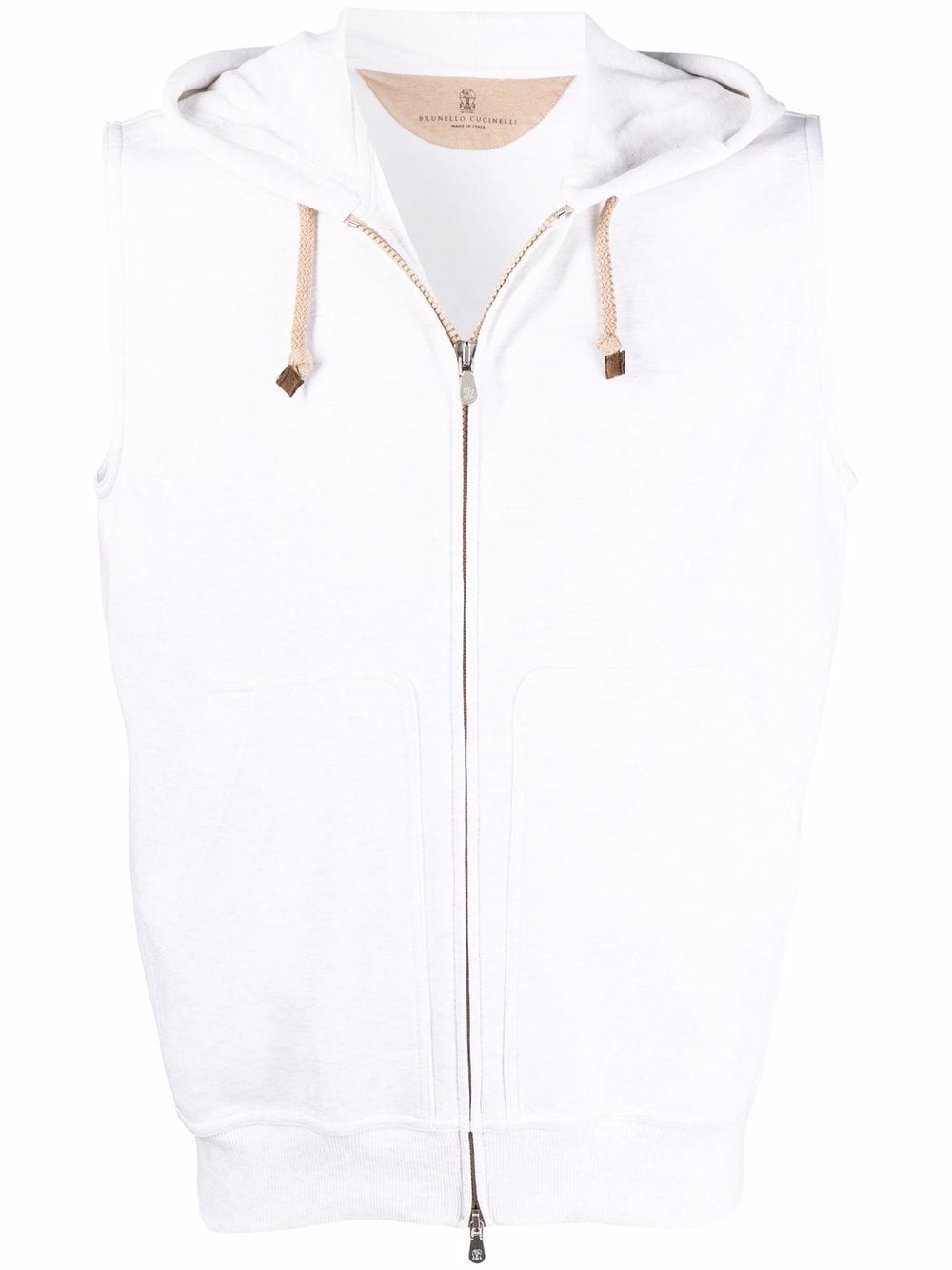 Brunello Cucinelli Sweaters Bianco Cotton