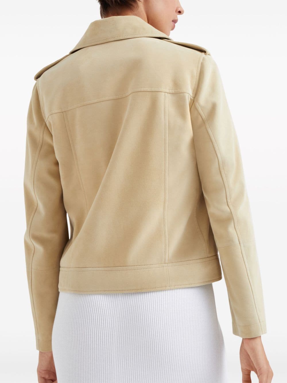 Brunello Cucinelli Jackets Giallo Leather