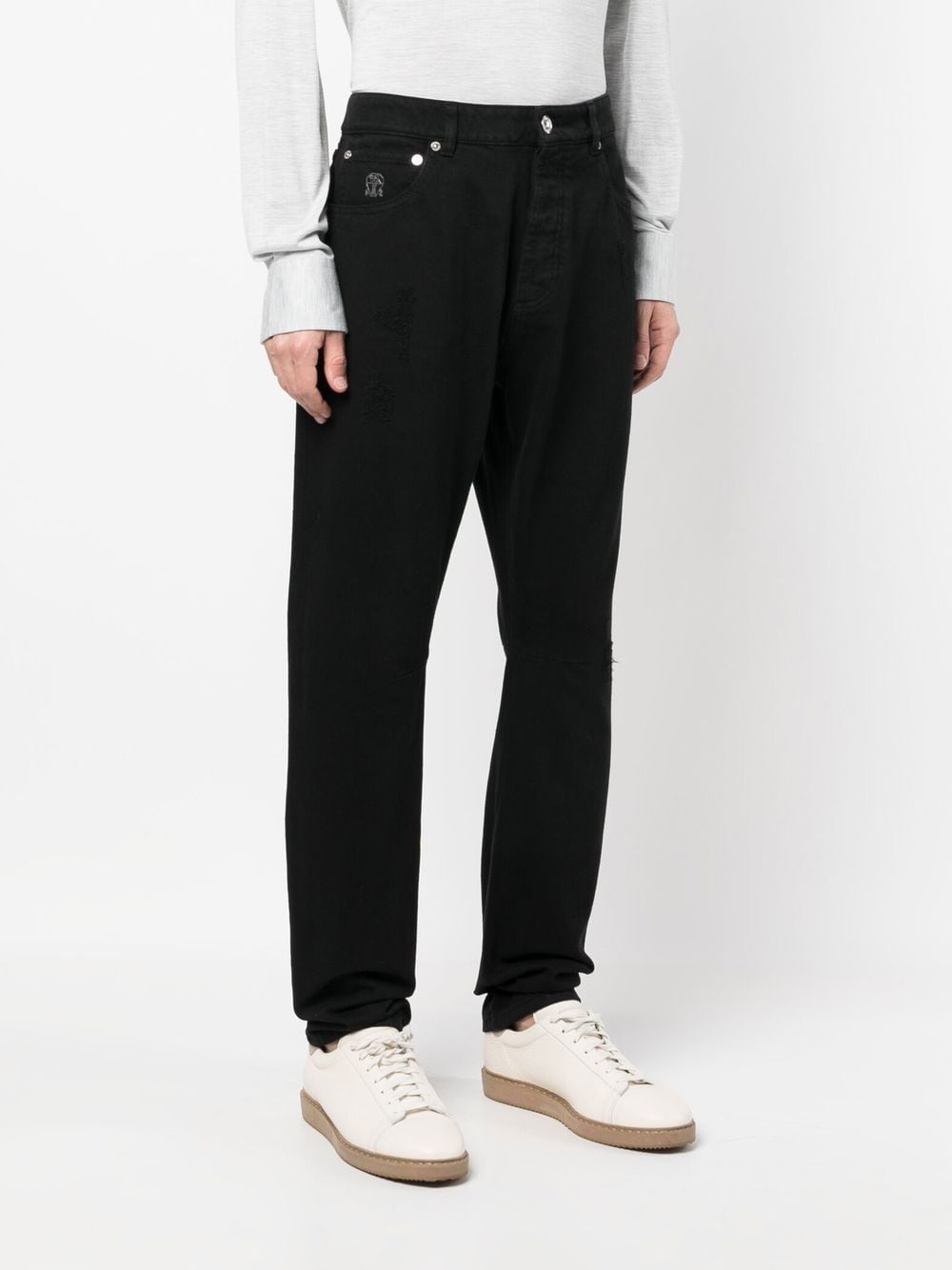 Brunello Cucinelli Jeans Nero Outer: Cotton