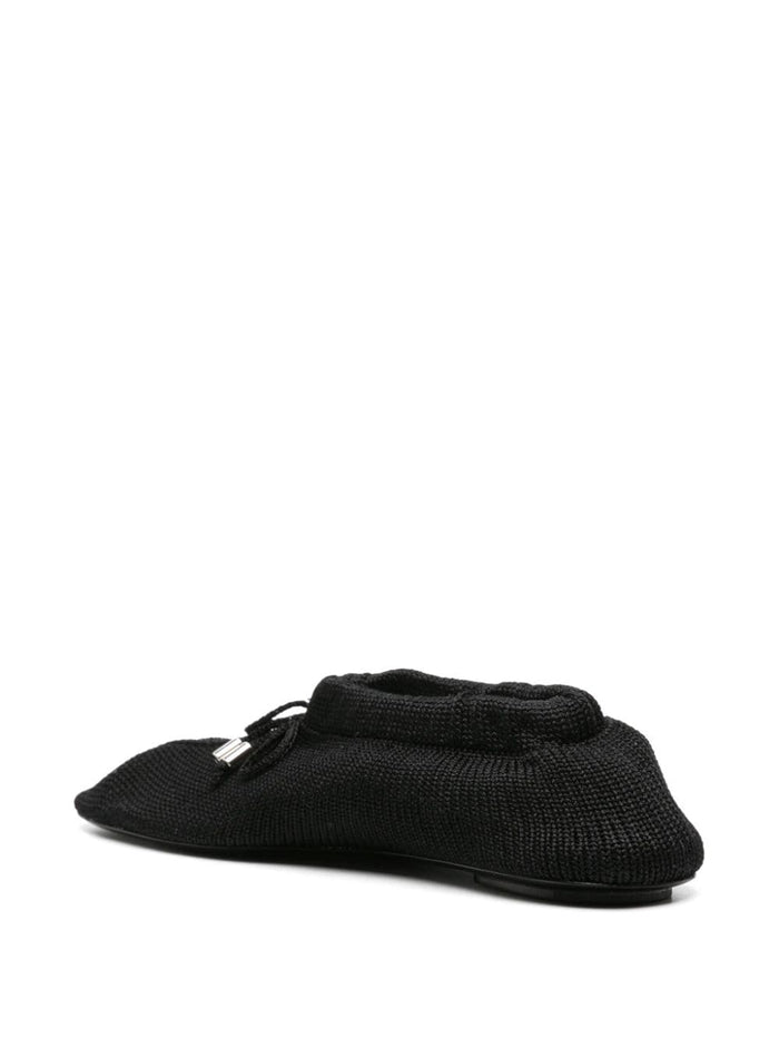 TOTEME PRE Flat shoes Black Sole: Rubber