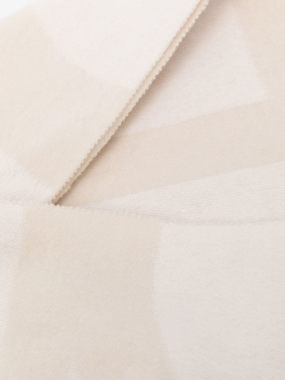 Toteme Main Scarfs Beige Virgin Wool
