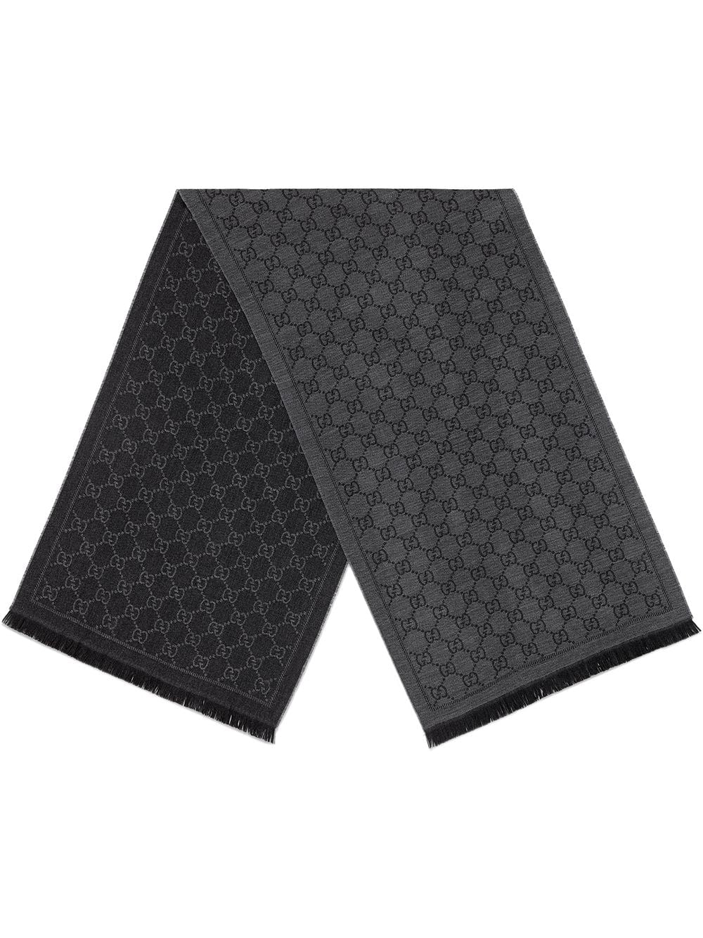 Gucci Scarfs Grey Exterior: Wool