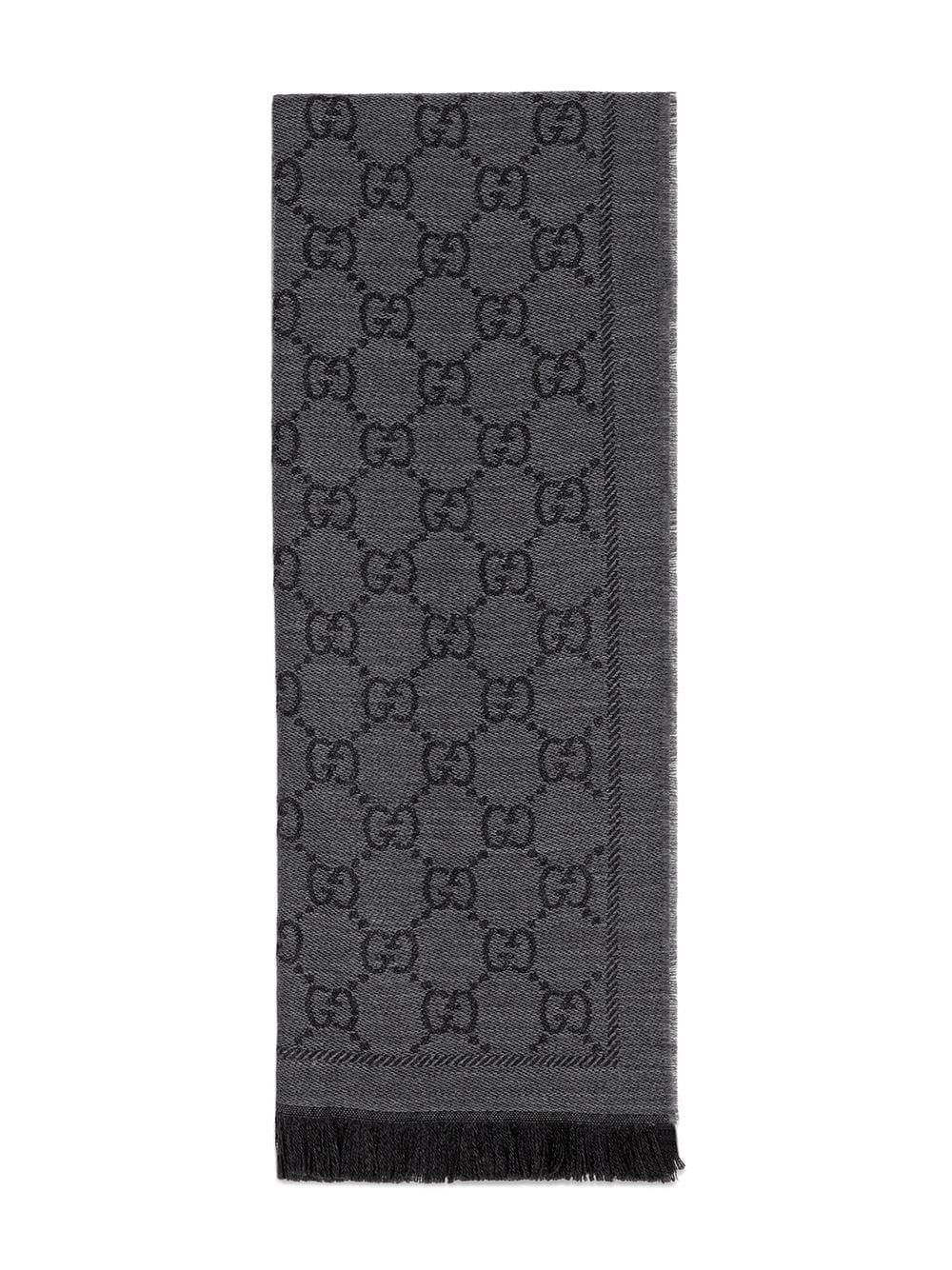 Gucci Scarfs Grey Exterior: Wool