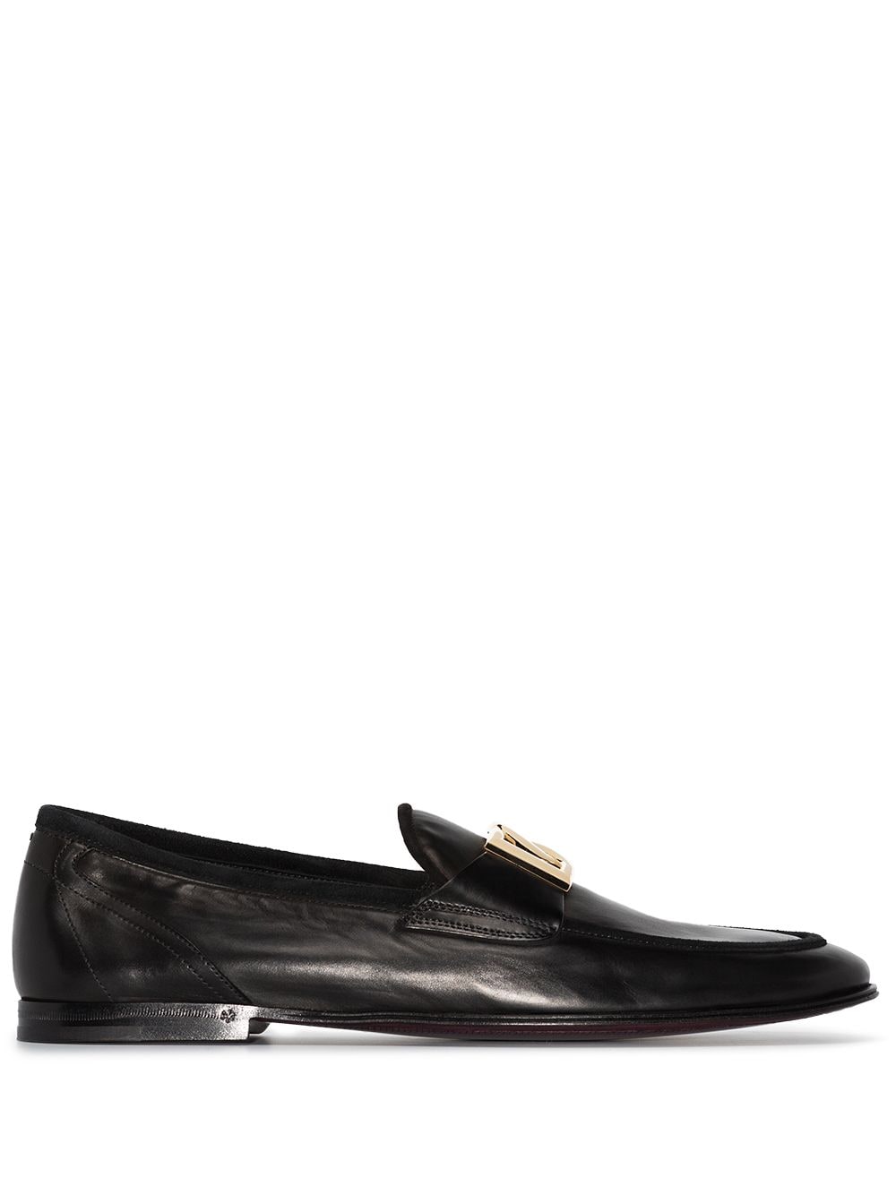 Dolce & Gabbana Flat Shoes Black Outer: Leather