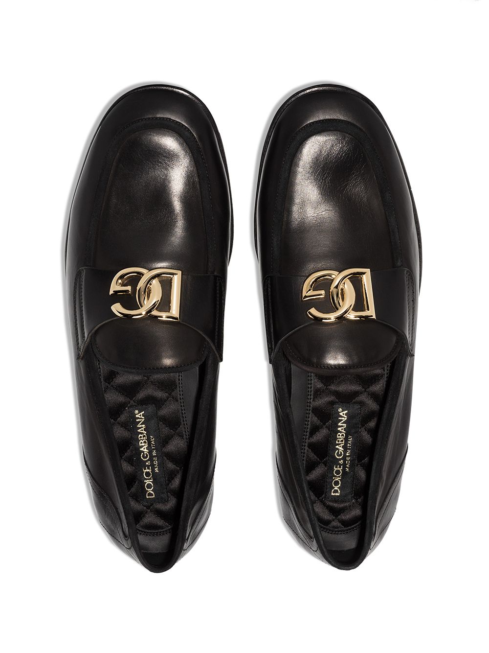 Dolce & Gabbana Flat Shoes Black Outer: Leather