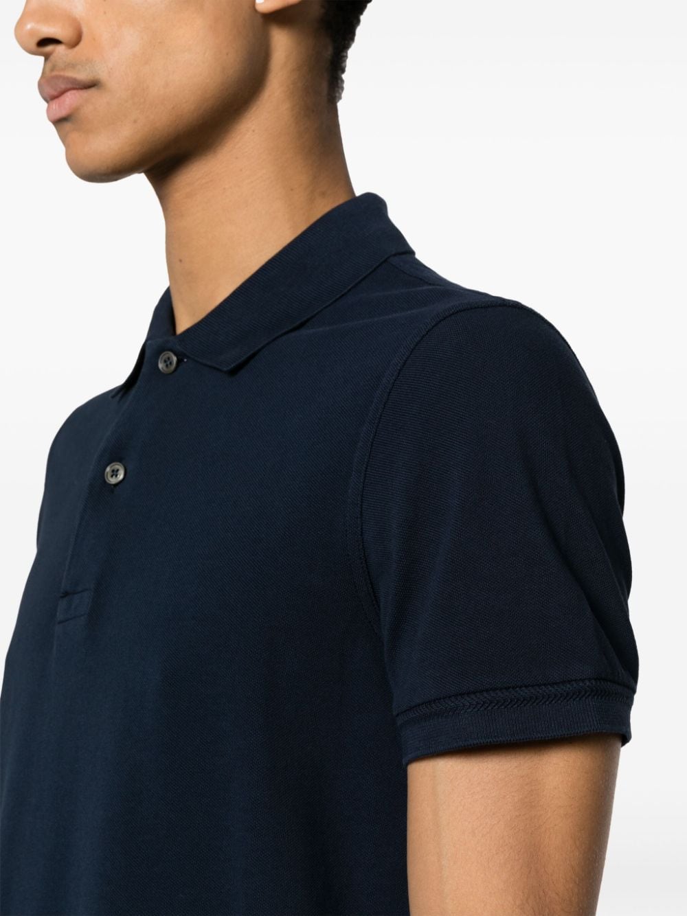 Tom Ford T-Shirts And Polos Blue Cotton
