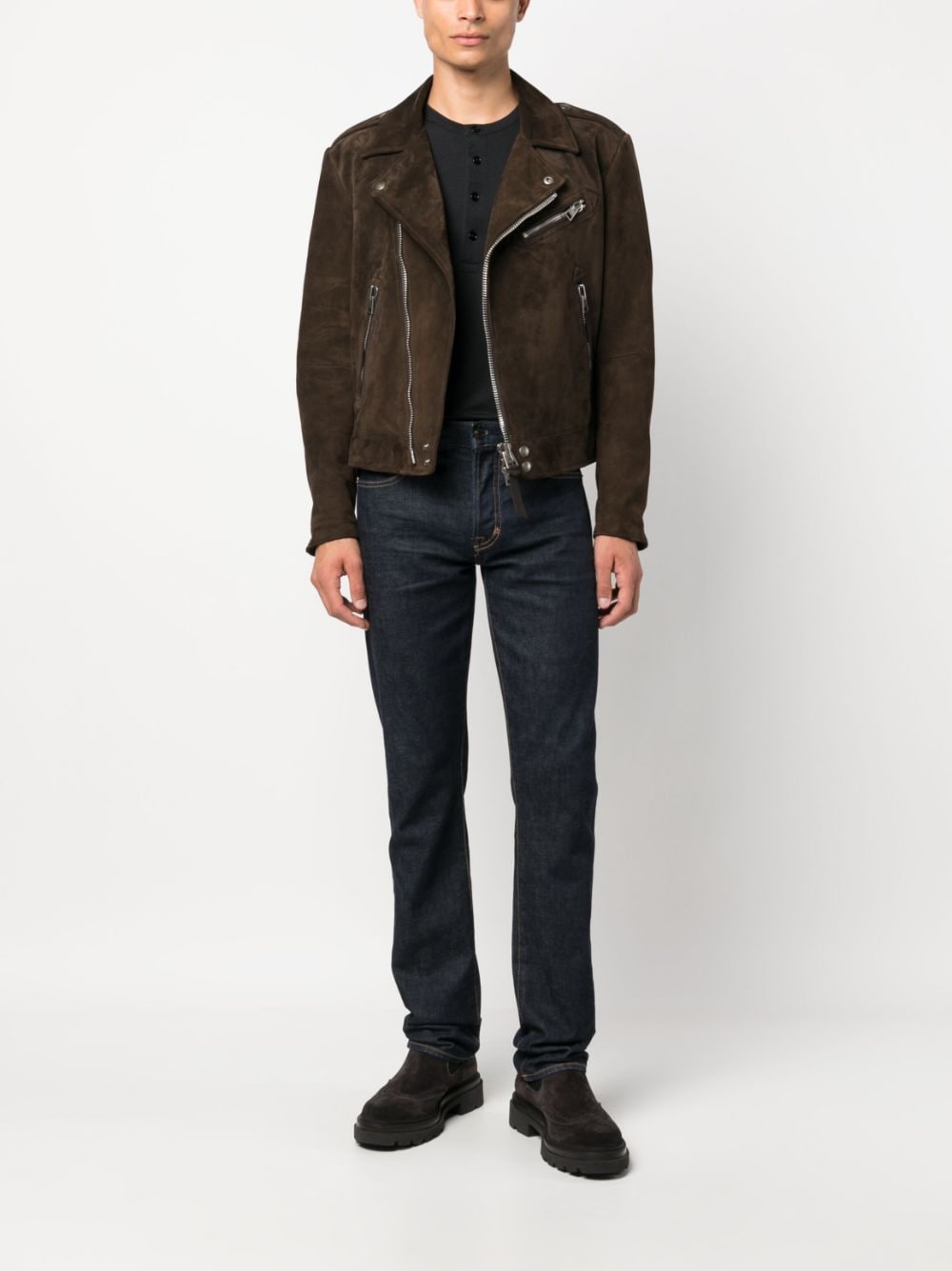 Tom Ford T-Shirts And Polos Black Lyocell