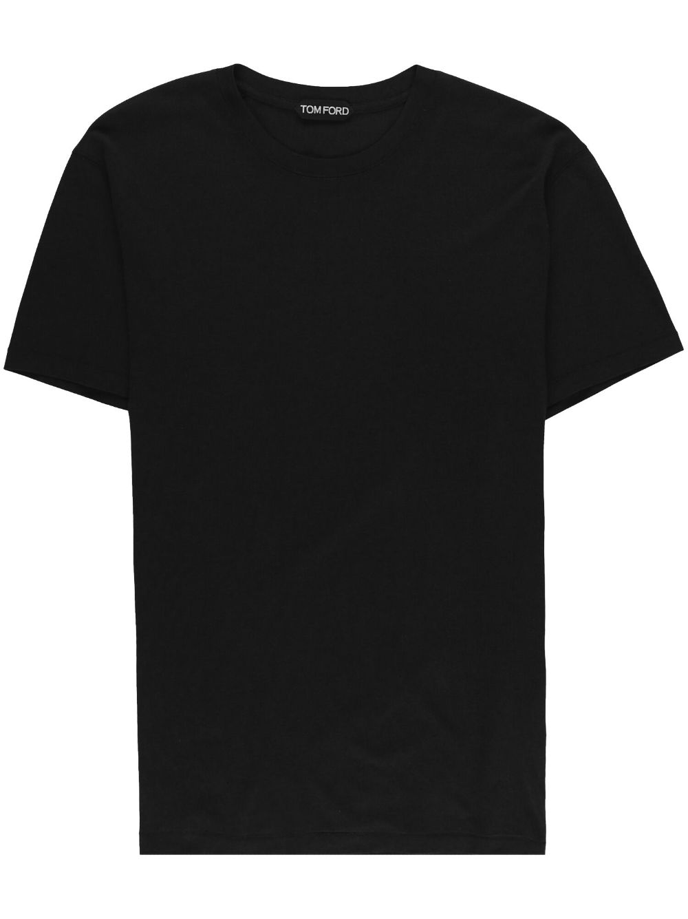 Tom Ford T-Shirts And Polos Black Lyocell