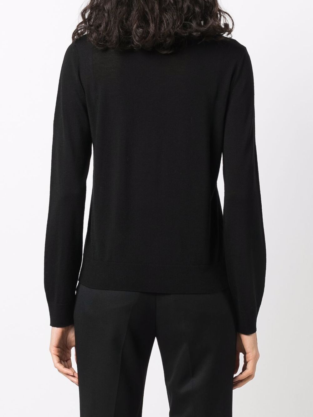 Emporio Armani Exclusive Sweaters Nero Virgin Wool