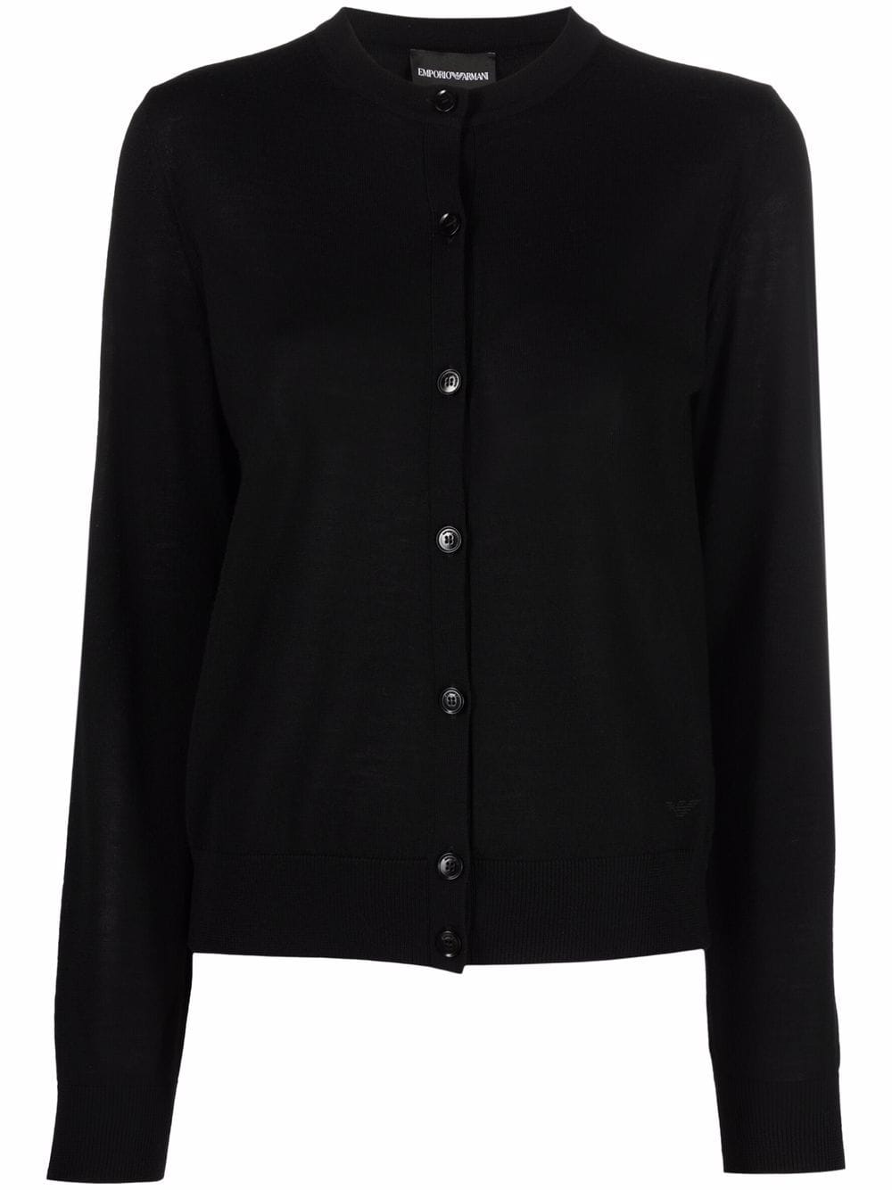 Emporio Armani Exclusive Sweaters Nero Virgin Wool