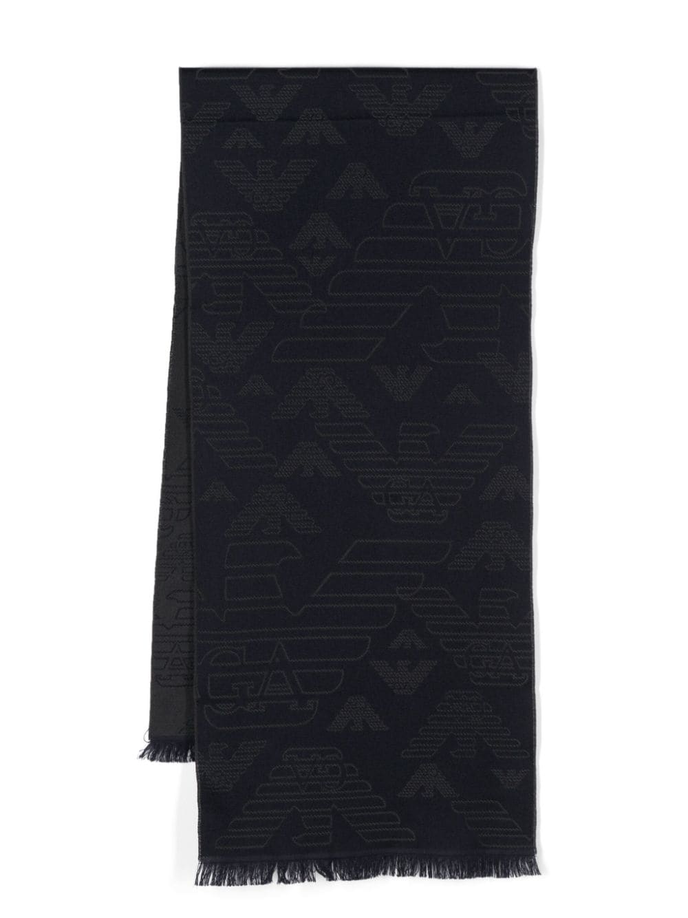 Emporio Armani Scarfs Blu Wool