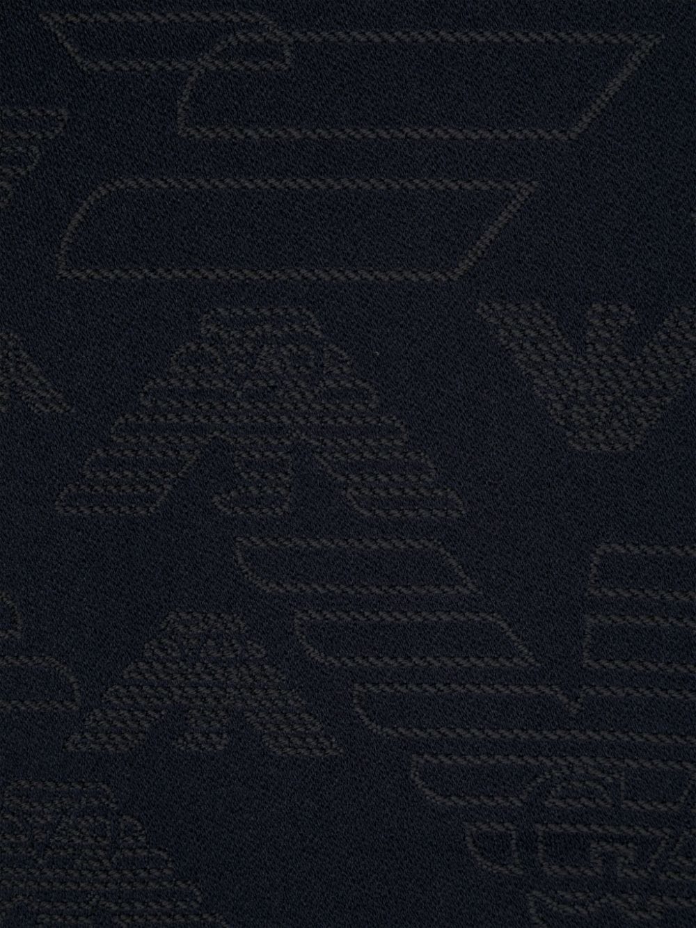 Emporio Armani Scarfs Blu Wool