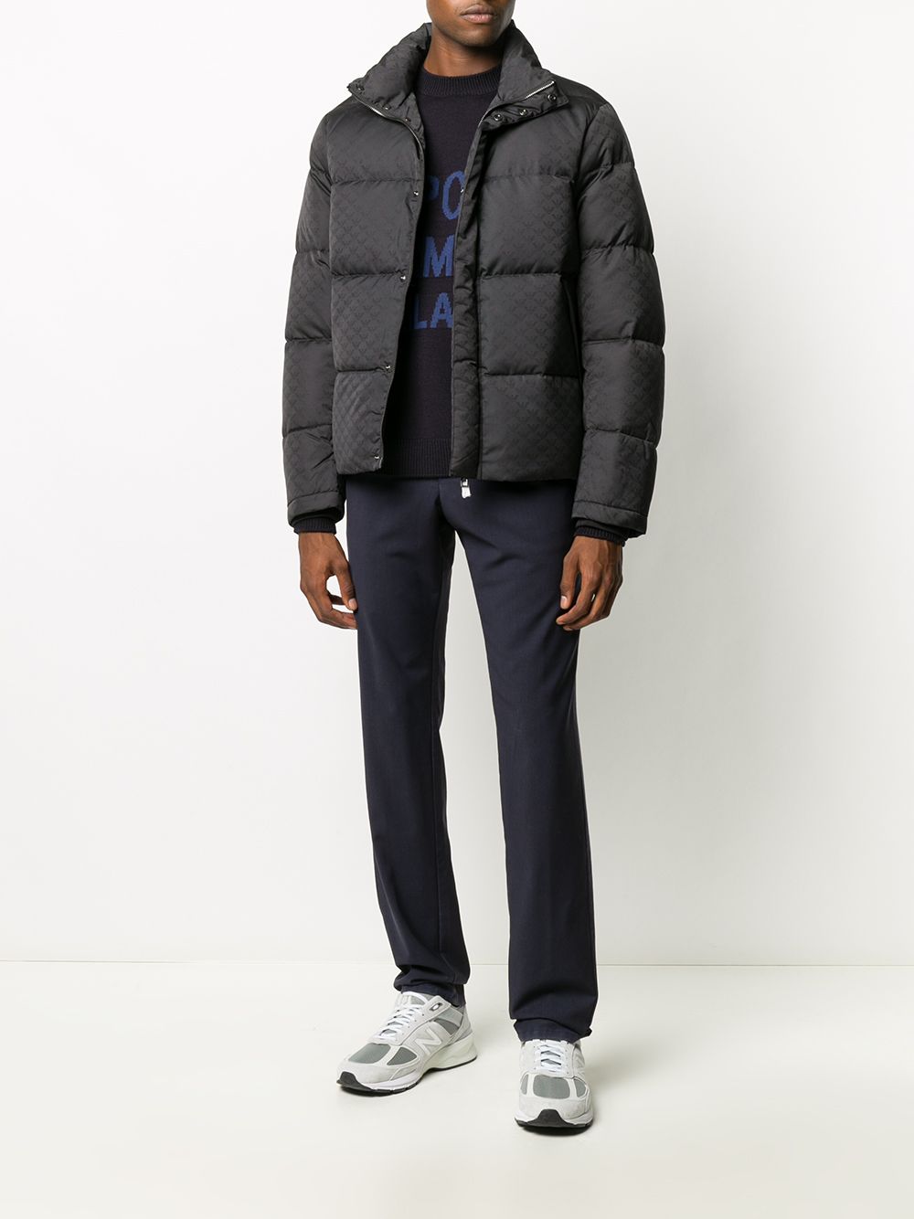 Emporio Armani Coats Nero