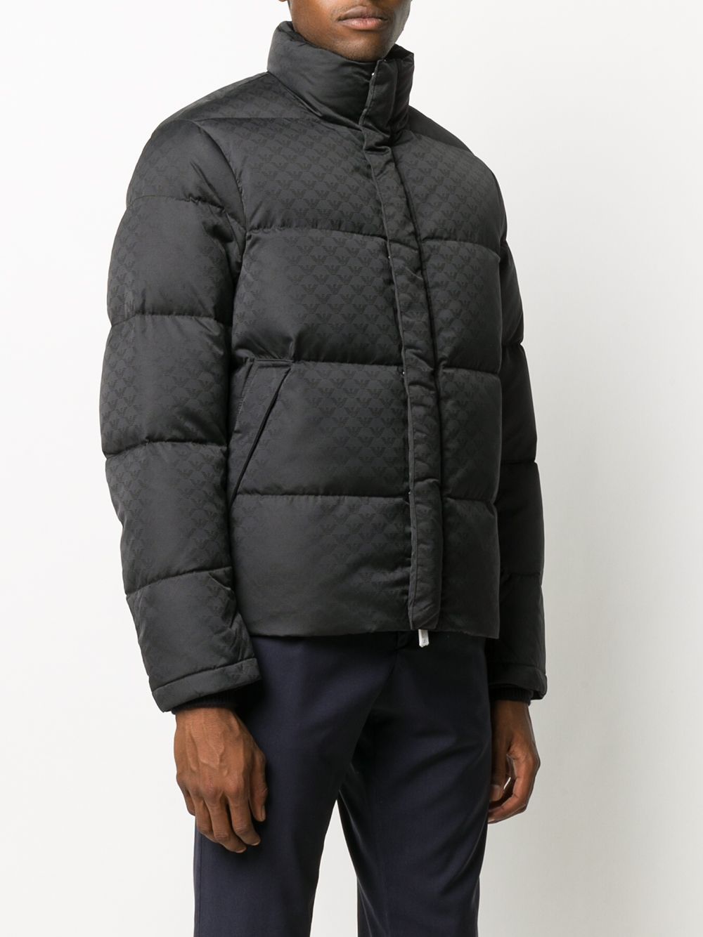 Emporio Armani Coats Nero