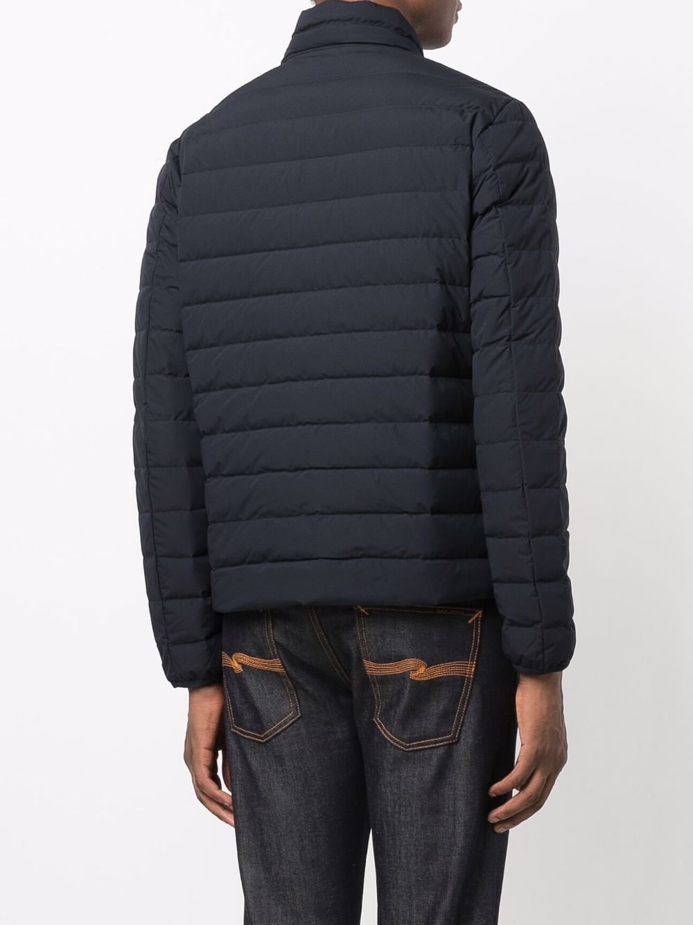 Emporio Armani Coats Blu Polyamide