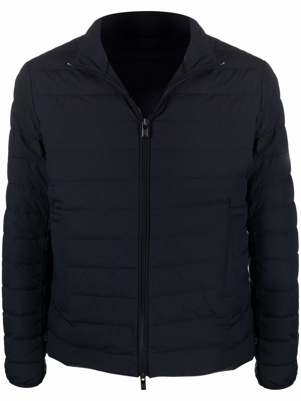 Emporio Armani Coats Blu Polyamide
