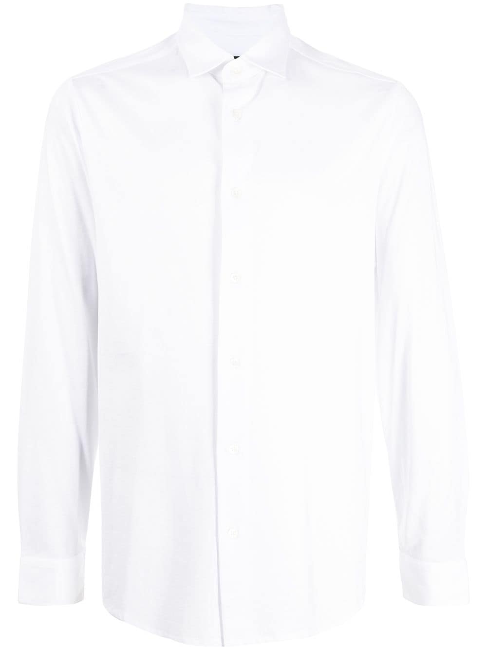 Emporio Armani Shirts Bianco Lyocell