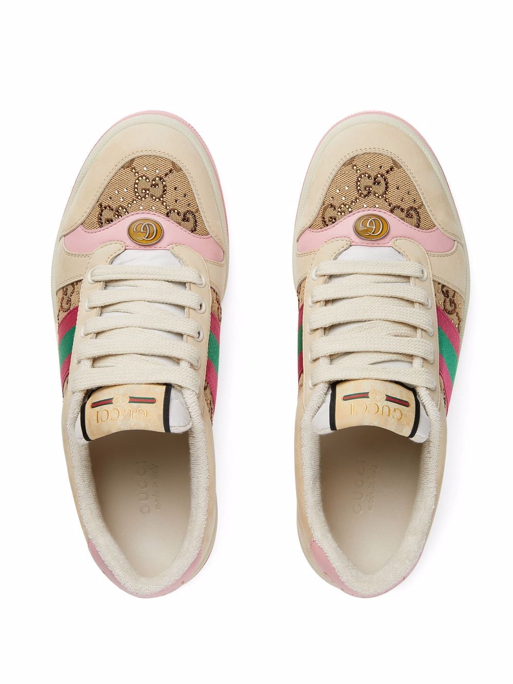 Gucci Sneakers Pink Outer: Leather