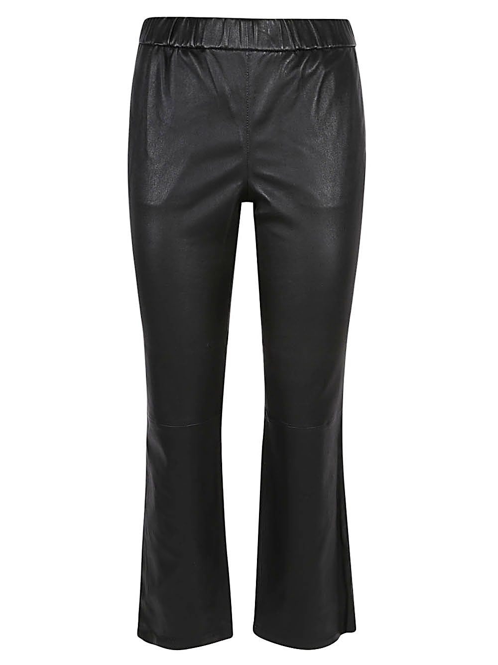 ENES Trousers Black Nappa Elastane