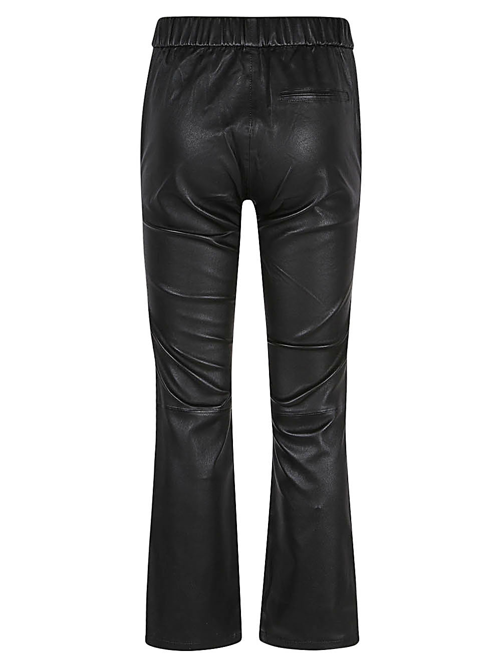 ENES Trousers Black Nappa Elastane