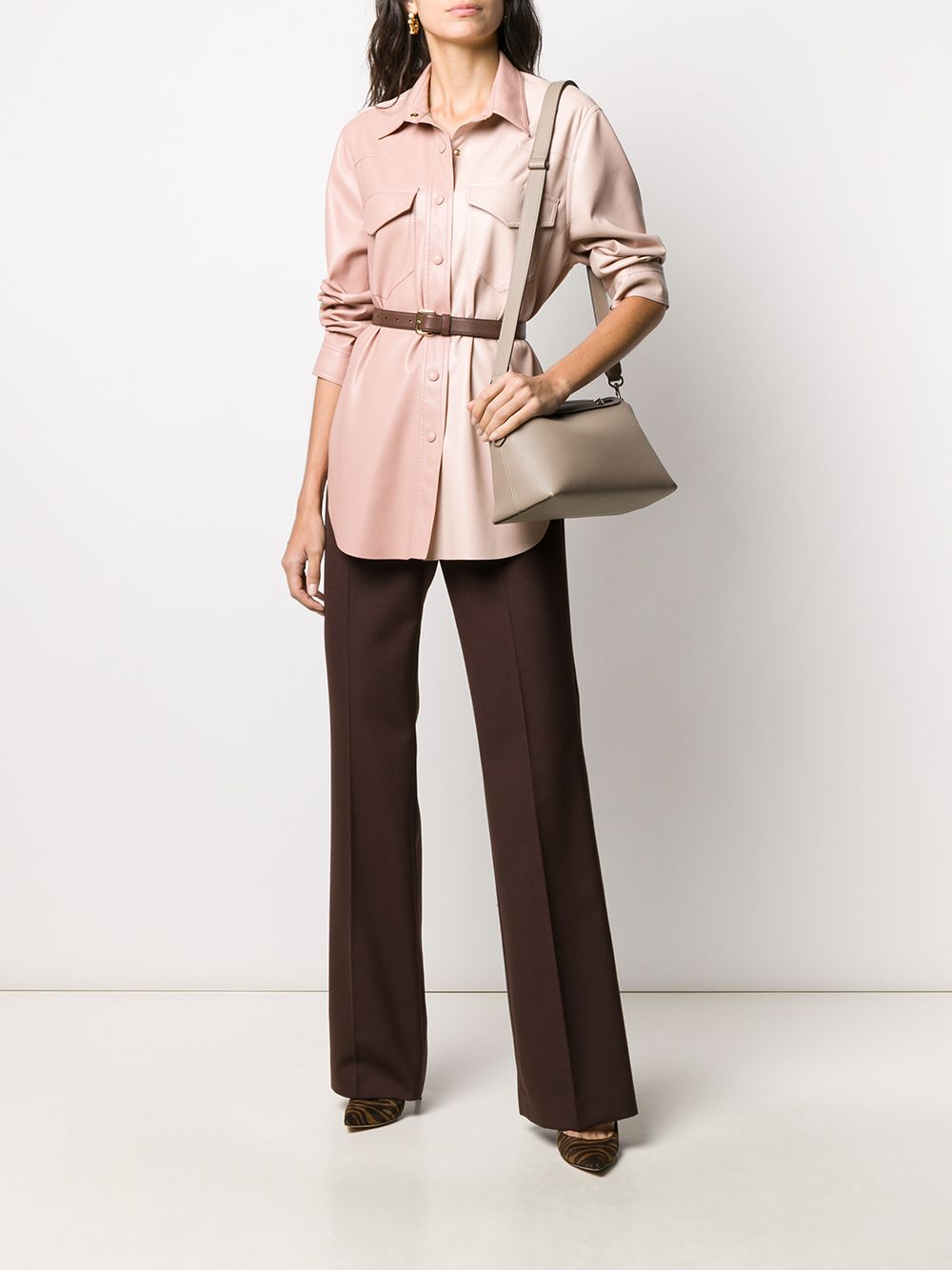 Fendi Bags Dove Grey Leather