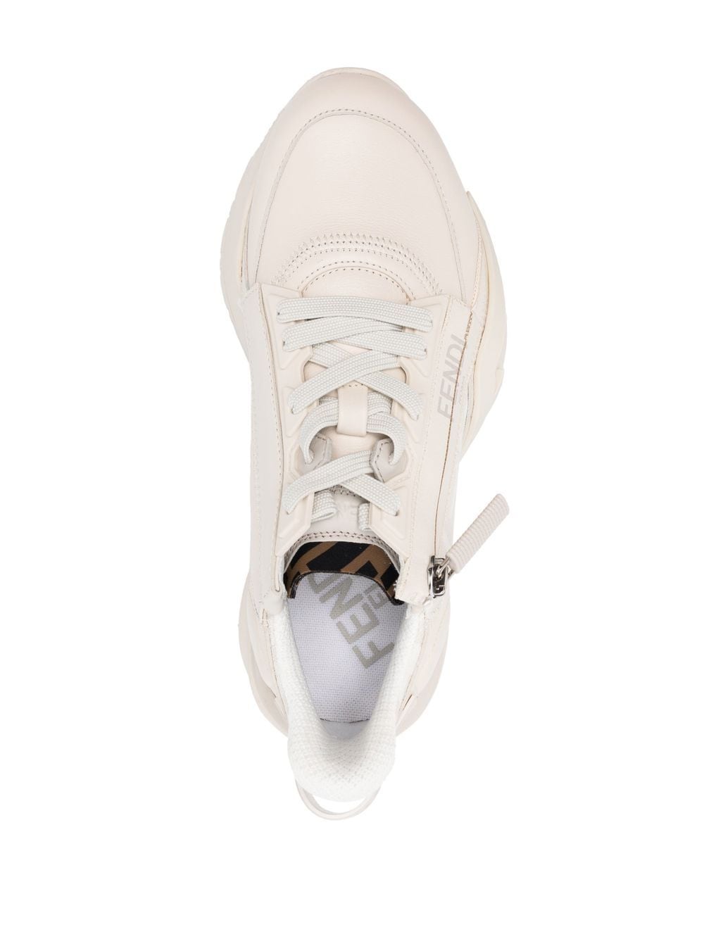 Fendi Sneakers White Outer: Calf Leather