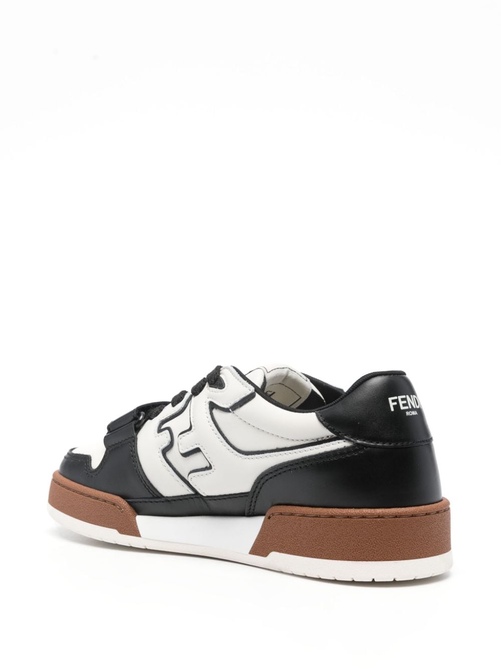 Fendi Sneakers Black Calf Leather