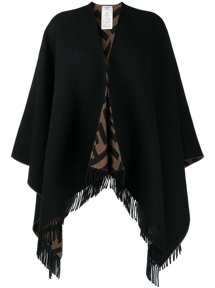 Fendi Jackets Black Wool