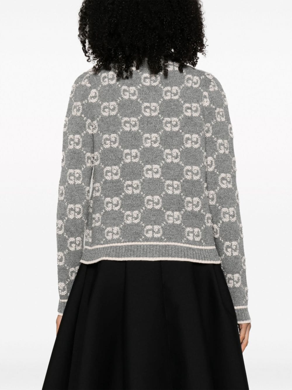 Gucci Sweaters Grey Virgin Wool