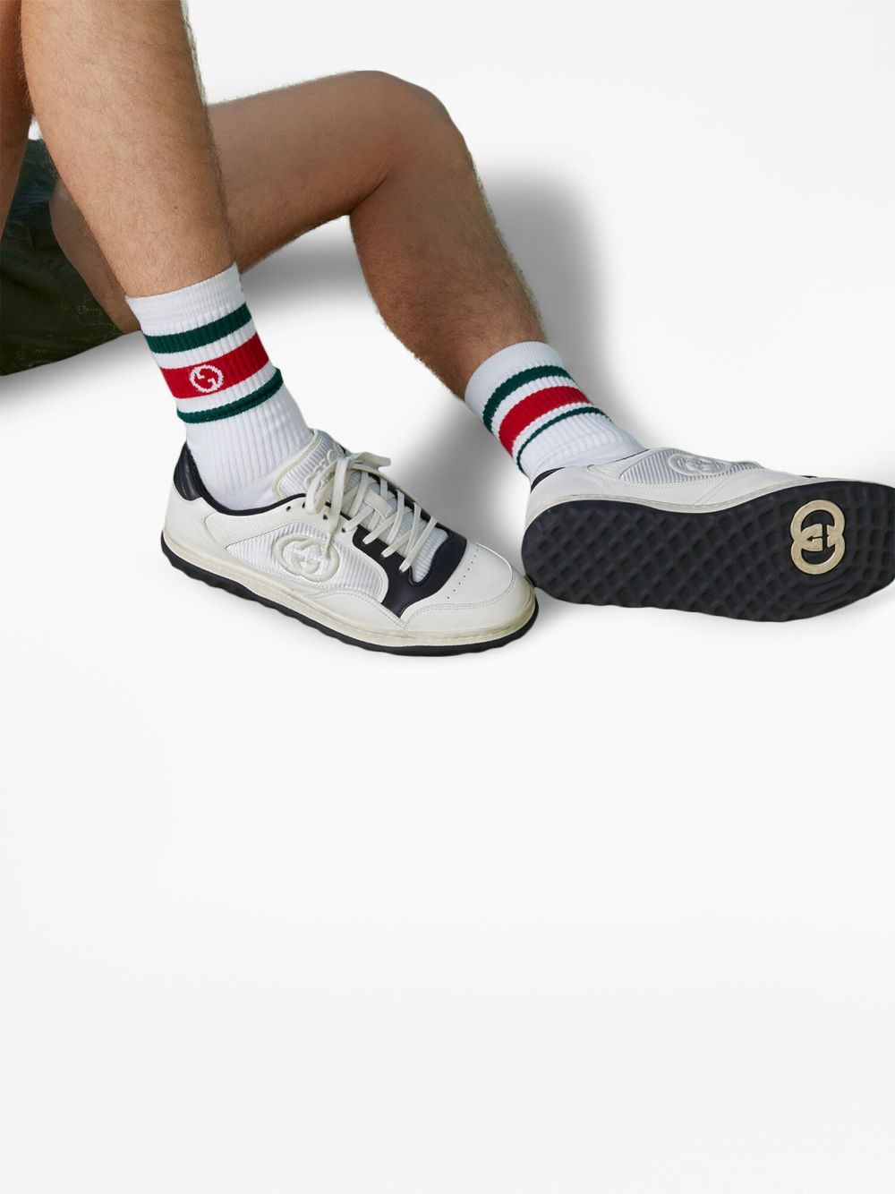 Gucci Sneakers White Leather