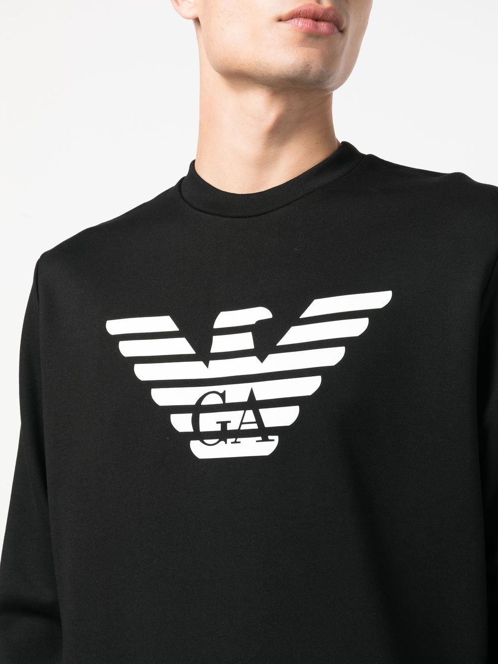 Emporio Armani Sweaters Nero Main Material: Modal