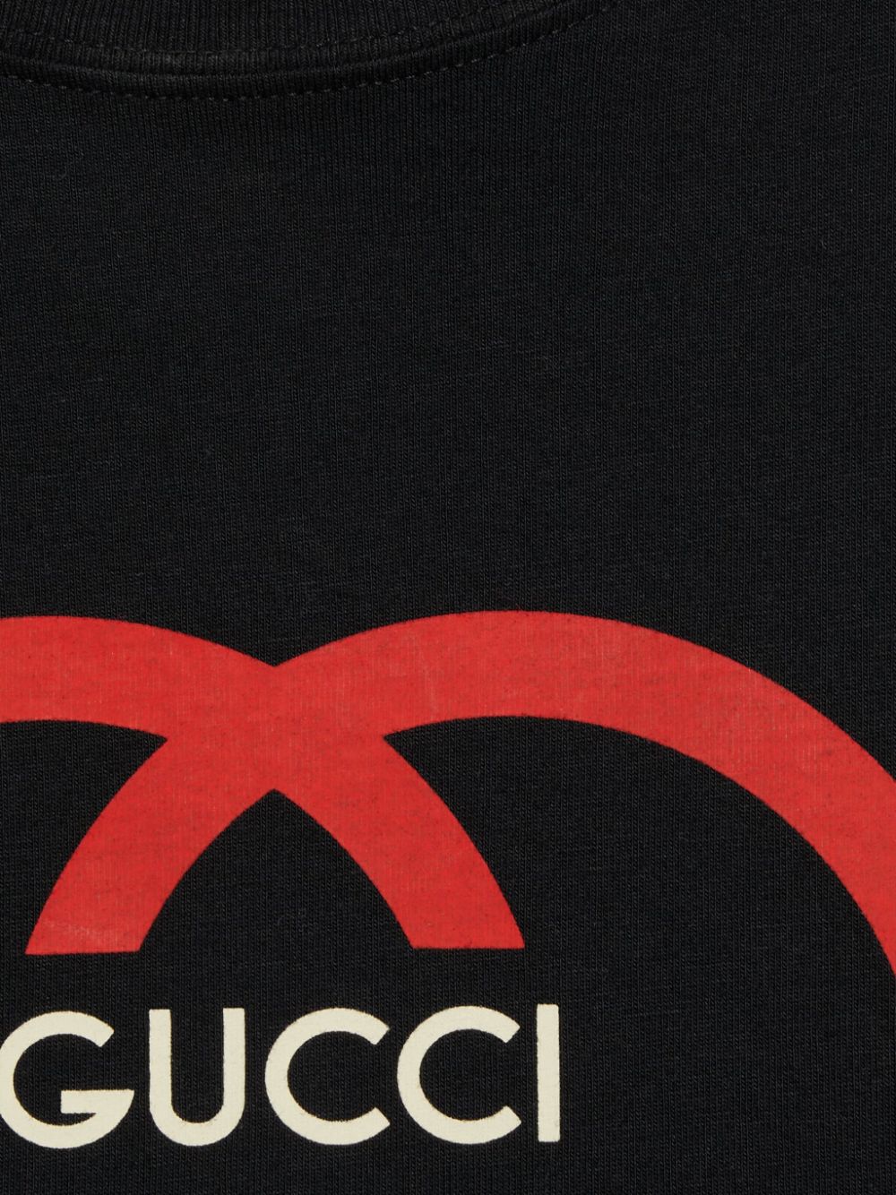 Gucci T-Shirts And Polos Black Cotton