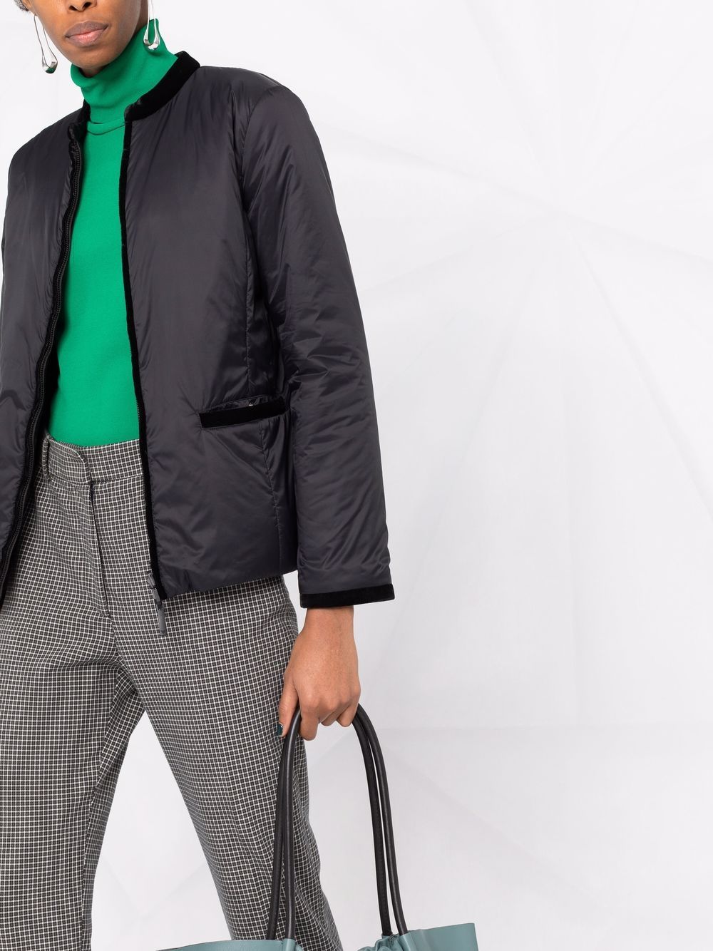Emporio Armani Coats Nero