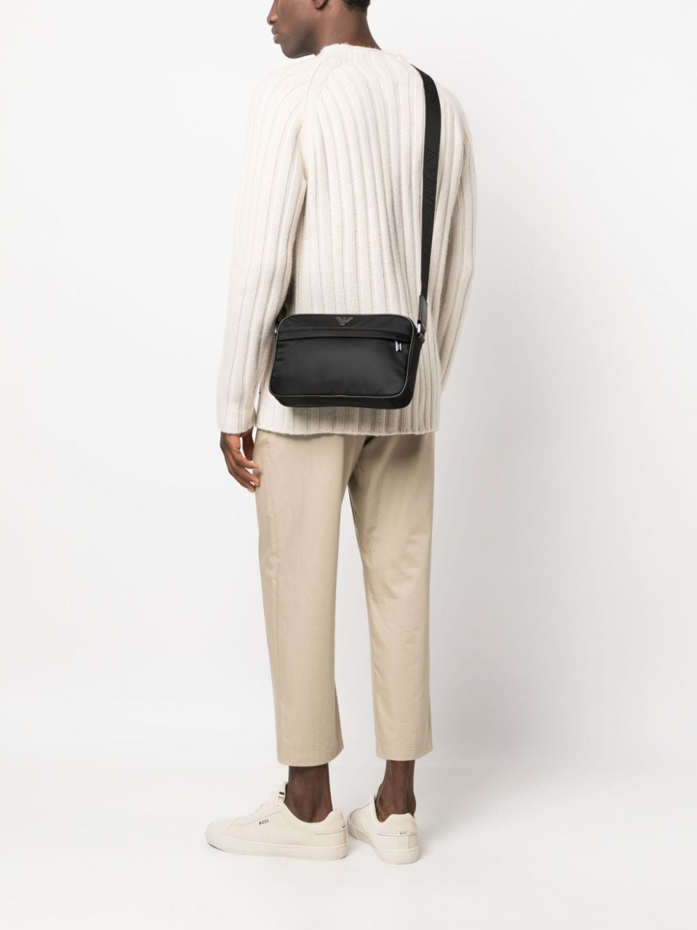 Emporio Armani Bags Nero Exterior: Polyester