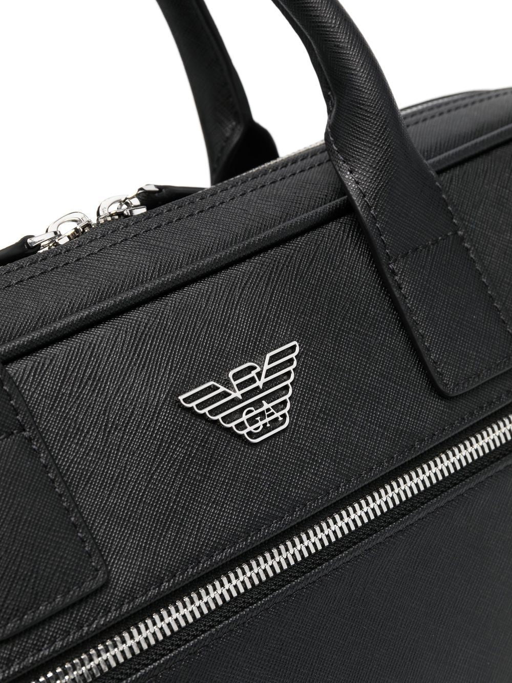 Emporio Armani Wallets Nero Lining: Recycled Leather