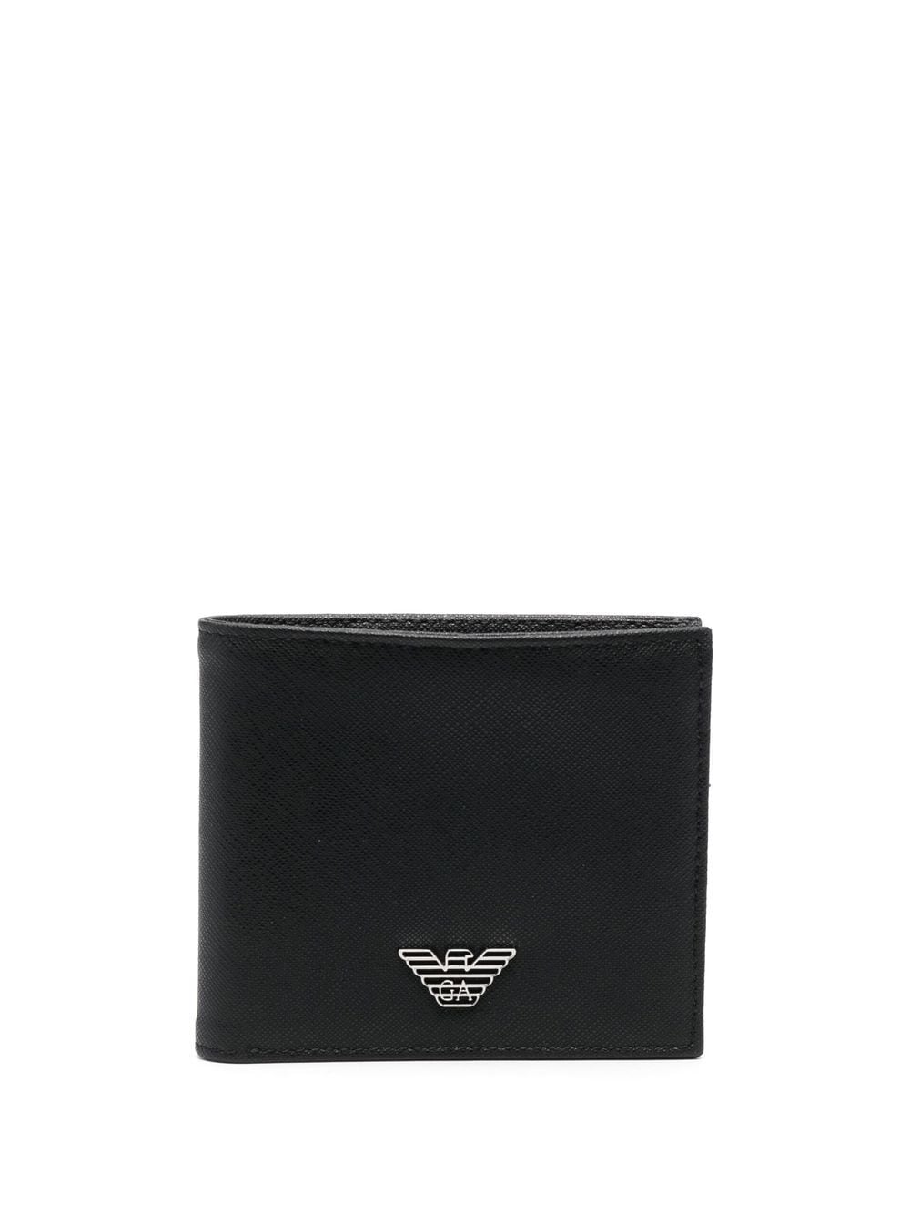 Emporio Armani Wallets Nero Outer: Recycled Leather